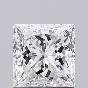 Princess Shaped 1.25ct E VS2 IGI Certified Lab Grown CVD Diamond