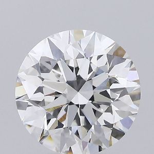 Round Shaped 2.00ct F VS1 IGI Certified Lab Grown CVD Diamond