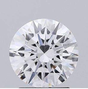 Round Shaped 2.03ct D VS1 IGI Certified Lab Grown CVD Diamond