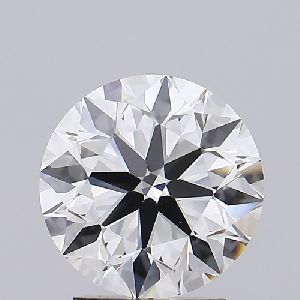 Round Shaped 2.70ct F VS1 IGI Certified Lab Grown CVD Diamond