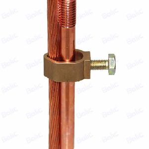 Copper Bonded Earth Rod with Clamp
