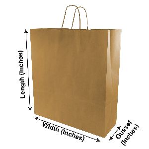 Dimensional Kraft Paper Bags