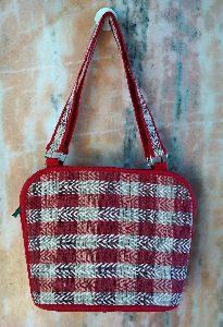 Madur Woven Handcrafted Lunch Box Bag - Multicolor