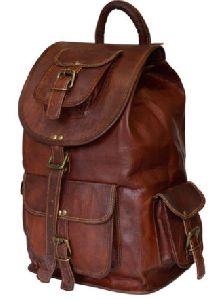 LEATHER BACKPACK