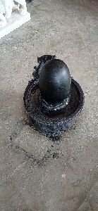 Black Marble Shivling Statue