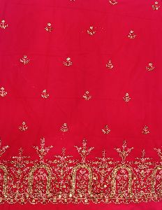 FANCY DAMAN EMBROIDERY FABRIC