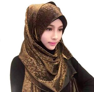 Ladies Brown Hijab