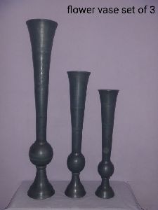 Antique Flower Vase Set of 3