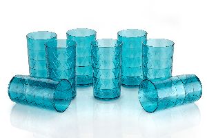 Unbreakable Plastic Triangle Glass Set