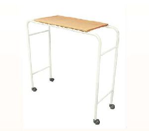 Fixed Height Hospital Overbed Table