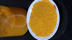 Organic yellow termeric powder
