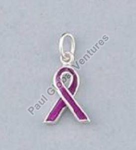925 Sterling Silver Awareness Charm Pendant