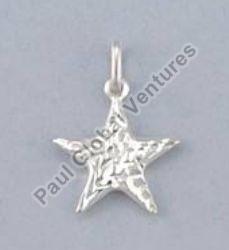925 Sterling Silver Moon Star Pendant