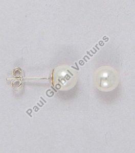 925 Sterling Silver Pearl Collection Earrings