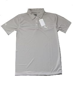 polyester plain collar t shirt