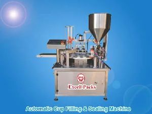 Automatic Cup Filling and Sealing Machine