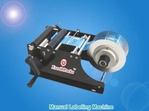 Manual labeling machine