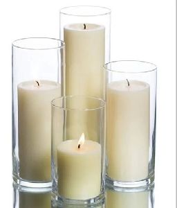 White Pillar Candles