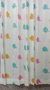 Cotton Hand Block Printed Curtain