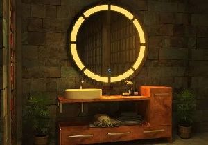 24inch Round LED Bathroom Mirror RAS Mirror