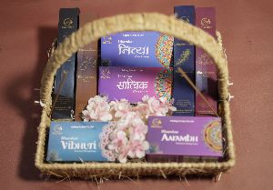 Dharohar - Natural Incense Gift Basket - 6