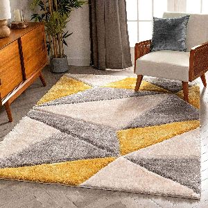 Carpets Hand Woven Shaggy Carpet for Living Room Bedroom & Hall