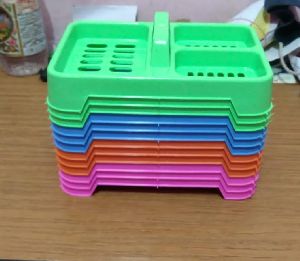 Plastic 3 in 1 Soap Case