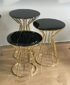 Brass Side Table