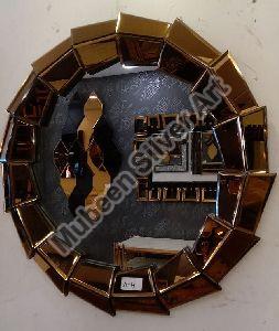 Round Glass Wall Mirror