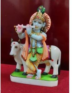 Marble Krishna Statue