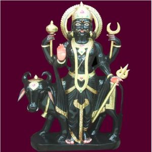 Marble Shani Dev Statue