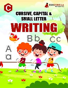Pre-Primary Cursive, Capital And Small Letter Writing Book for Kids