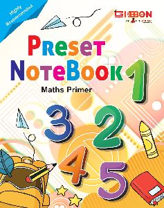 Preset Notebook Maths Primer Writing Book for Kids