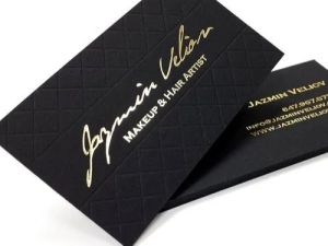 Gold Foil Visiting Card