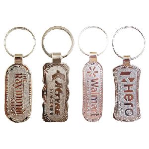 Metal Nickel Plated Keychain