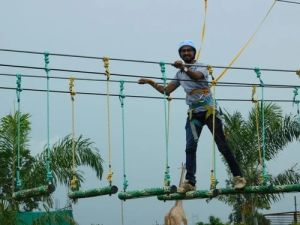 Rope Hanging Bridge