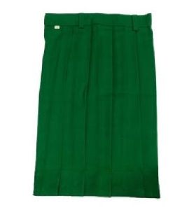 Girls School Uniform Green Skirt