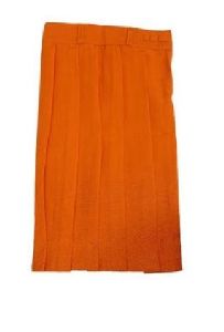 Girls School Uniform Orange Skirt