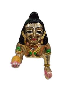 18 Inch Brass Laddu Gopal Statue