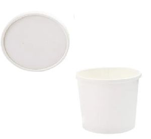 250 ml White Paper Containers