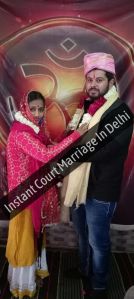 Same day court marriage in Delhi