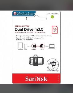 Sandisk Ultra 64gb Dual Drive m3.0 USB Pen Drive
