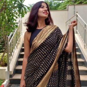 Georgette Silk Saree