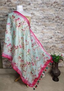 linen silk dupatta