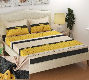 Elastic Bedsheet Double Bed