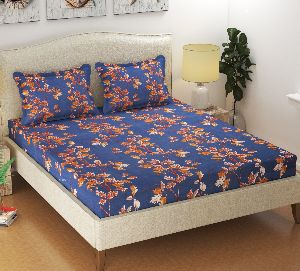 Elastic 72x78x6 Bedsheet For Double Bed