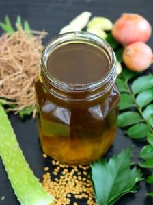 Hair Fall and hair growth homemade hair oil