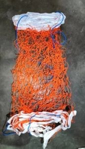 Orange Nylon Volleyball Net