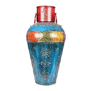 Wooden & Marble Flower Vase