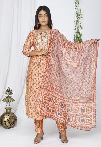 Cotton and reyon kurtis two picecs